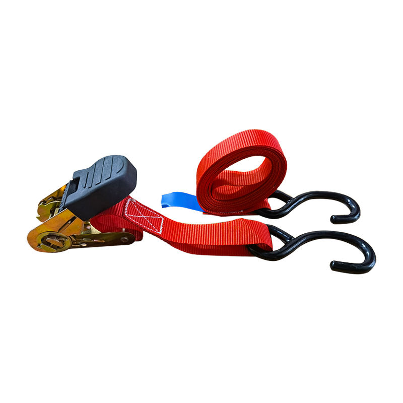 1" X 20" Ratchet Tie Down With S hook