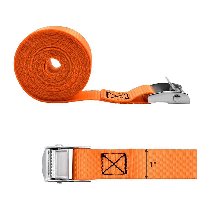 1" x 12" Cam Buckle Cargo Lashing Straps