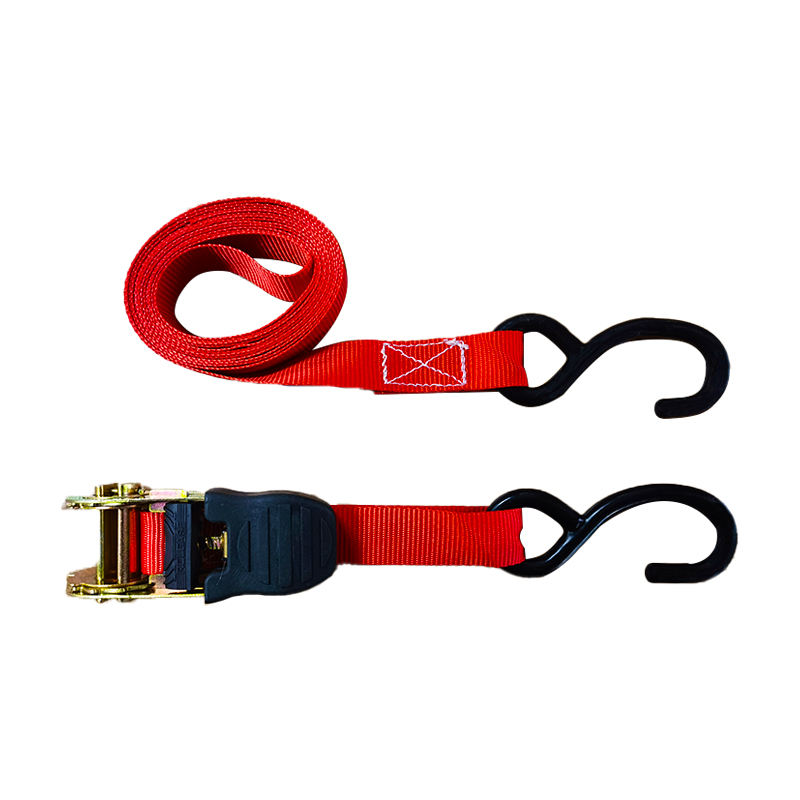 1" X 20" Ratchet Tie Down With S hook