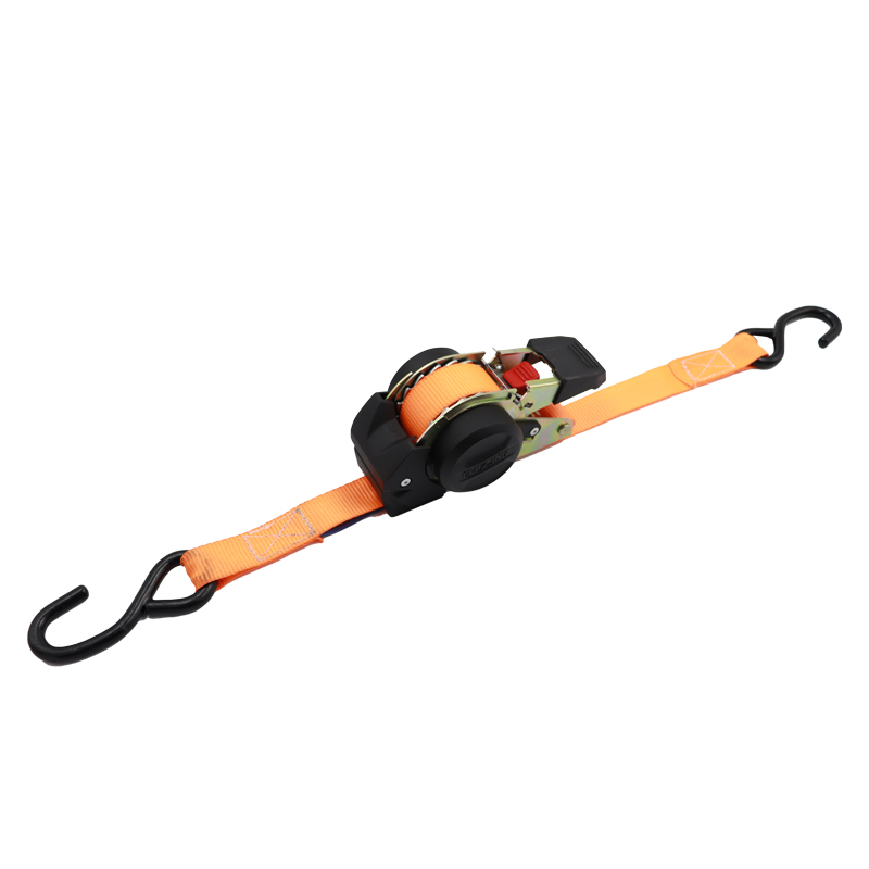 Easylifting 1 inch X 10 ft Retractable automatic ratchet strap