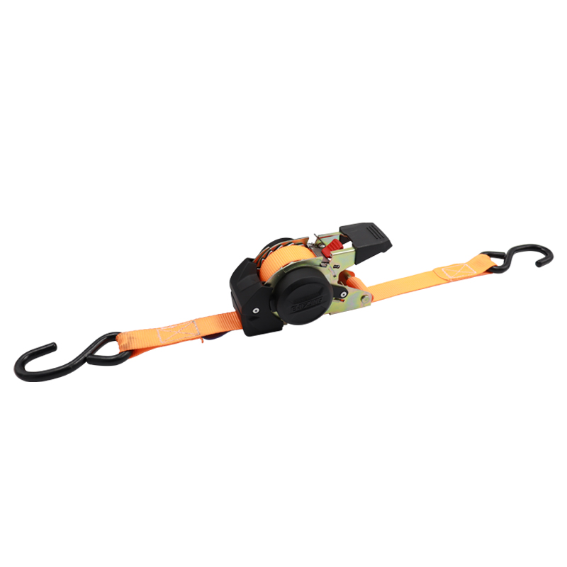 Easylifting 1 inch X 10 ft Retractable automatic ratchet strap