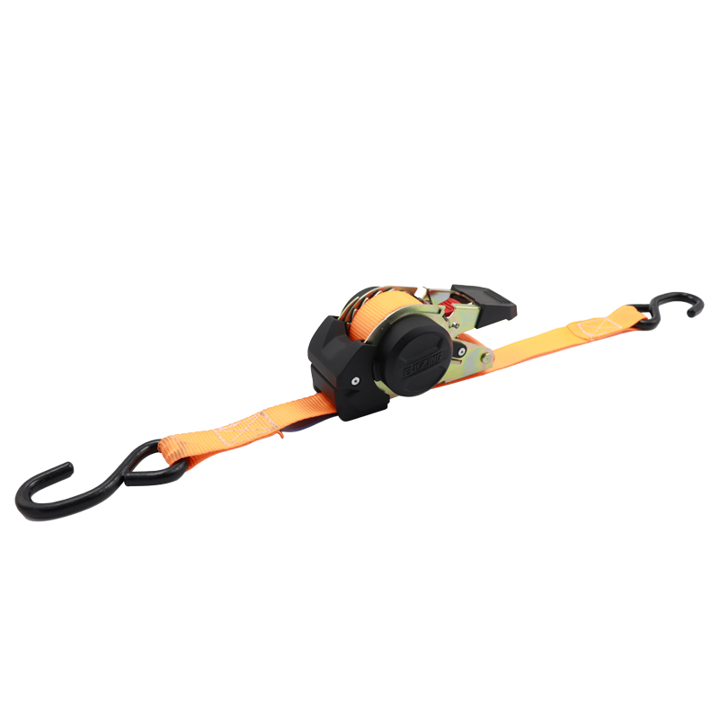 Easylifting 1 inch X 10 ft Retractable automatic ratchet strap