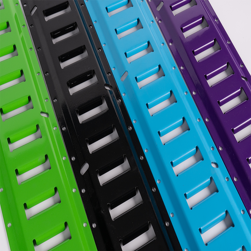 Custom Color Powder Coated E-Track Horizontal Rail