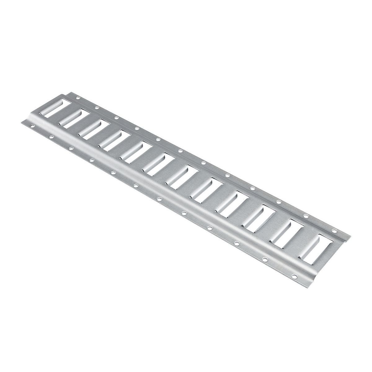 1 Pack Galvanized Horizontal E track Tie-down Rail