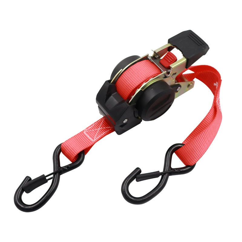 Easylifting 1 inch X 10 ft 1760LBS Retractable ratchet strap